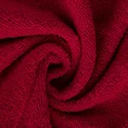 Ręcznik AMANDA z ozdobną bordiurą w pasy - 50 x 90 cm - czerwony 5