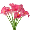 KALIE - bukiet kwiatów sztucznych - 35 cm - amarantowy 1