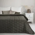EUROFIRANY PREMIUM narzuta SOFIA 5 z welwetu pikowana metodą hot press - 200 x 220 cm - stalowy 1