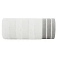 Ręcznik PATI 50X90 cm utkany w miękkie pasy i podkreślony żakardową bordiurą biały - 70 x 140 cm - biały 3