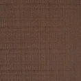 Zasłona gotowa SANCY o charakterystycznym płóciennym splocie - 140 x 250 cm - brązowy 5