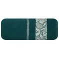 EUROFIRANY CLASSIC Ręcznik SYLWIA 1 z żakardową bordiurą tkaną w ornamentowy wzór - 70 x 140 cm - turkusowy 3
