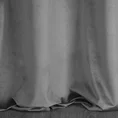 Zasłona MARGOT z welwetu z ozdobnym pasem zdobionym haftem oraz lśniącymi cekinami - 140 x 250 cm - grafitowy 3