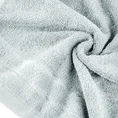 Ręcznik DAMLA z welurową bordiurą - 30 x 50 cm - jasnoszary 10
