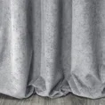 Zasłona z miękkiej szenilowej tkaniny jednokolorowa - 140 x 270 cm - szary 3