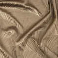 PIERRE CARDIN zasłona welwetowa GOJA z błyszczącym nadrukiem w formie liści miłorzębu - 140 x 250 cm - brązowy 10