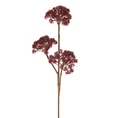 CZOSNEK SZUBERTA kwiat sztuczny dekoracyjny - 82 cm - bordowy 1
