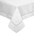 DIVA LINE Obrus zdobiony elegancką listwą oraz lamówką ze srebrnymi elementami w eleganckim opakowaniu - 140 x 220 cm - biały 3