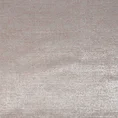Zasłona z welwetu z ozdobnym pasem ze srebrnym połyskiem w górnej części - 140 x 250 cm - pudrowy róż 7
