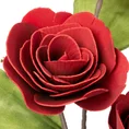 KAMELIA kwiat dekoracyjny z pianki foamirian - ∅ 12 x 77 cm - czerwony 2