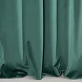 Zasłona z lśniącego welwetu z aplikacją z drobnych błyszczących dżetów - 140 x 270 cm - turkusowy 3