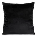 Poszewka GAJA 1 z welwetu o delikatnym połysku gładka - 45 x 45 cm - czarny 1