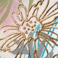 Obraz MOMENTS ręcznie malowane na płótnie fantazyjne kwiaty i gałązki - 60 x 60 cm - wielokolorowy 2