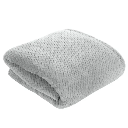 DESIGN 91 Koc CINDY miękki i miły w dotyku z wytłaczanym wzorem DESIGN 91 Koc CINDY miękki i miły w dotyku z wytłaczanym wzorem - 200 x 220 cm