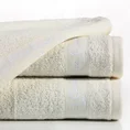 PIERRE CARDIN Ręcznik MALI2 w kolorze kremowym, z żakardową bordiurą - 30 x 50 cm - kremowy 1