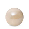 Kula ceramiczna SIMONA z perłowym połyskiem - ∅ 8 x 7 cm - beżowy 1