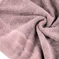 Ręcznik DAMLA z welurową bordiurą - 30 x 50 cm - liliowy 5