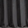 Zasłona RIVA z miękkiego welwetu z drobnym marmurowym wzorem - 140 x 270 cm - czarny 3