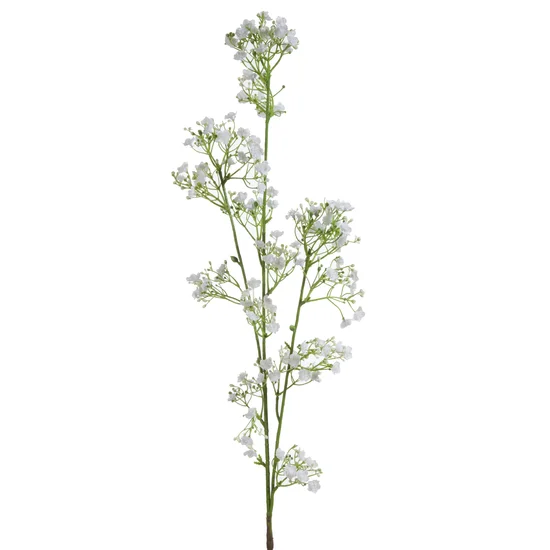 GIPSÓWKA WIECHOWATA sztuczny kwiat dekoracyjny - 105 cm - biały
