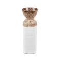 Wazon ceramiczny ERINA dwukolorowy - ∅ 13 x 35 cm - biały 2