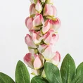 ŁUBIN kwiat sztuczny dekoracyjny - 80 cm - jasnoróżowy 2