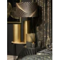 LIMITED COLLECTION Lampa stołowa VICTORIA 3 z podstawą łączącą metal i welwetowy abażur - ∅ 40 x 74 cm - czarny 6