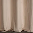 Zasłona JASPER z welwetu zdobiona połyskującym pasem cekinów - 140 x 250 cm - beżowy 3