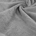 Ręcznik GALA bawełniany z  bordiurą w paski podkreślone błyszczącą nicią - 70 x 140 cm - srebrny 5