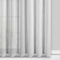 Firana MARGO z błyszczącej tkaniny o gęstym splocie - 300 x 250 cm - biały 1