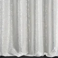 DESIGN 91 Zasłona z lekkiej tkaniny z nakrapianym jasnozłotym nadrukiem - 140 x 250 cm - biały 3