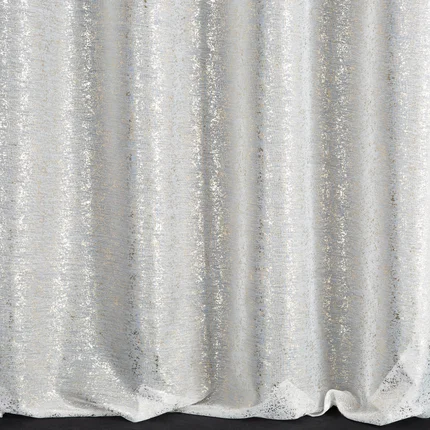 DESIGN 91 Zasłona z lekkiej tkaniny z nakrapianym szampańskim nadrukiem DESIGN 91 Zasłona z lekkiej tkaniny z nakrapianym szampańskim nadrukiem - 140 x 250 cm