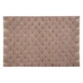 Miękki i delikatny dywanik z wytłaczanym wzorem, przetykany srebrną nitką - 60 x 90 cm - różowy 2