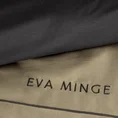 EVA MINGE Komplet pościeli EVA 10 D z najwyższej jakości makosatyny bawełnianej z nadrukiem logo EVA MINGE i haftowanym ozdobnym paseczkiem - 220 x 200 cm - beżowy 5
