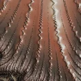 EUROFIRANY PREMIUM Komplet pościeli  z makosatyny z designerskim wzorem i efektem 3D - 160 x 200 cm - brązowy 4