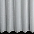 Tkanina firanowa matowa siateczka z subtelnym efektem deszczyku zakończona szwem obciążającym - 290 cm - kremowy 3