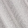 Firana LOARA z lekkiej etaminy ze srebrnym nadrukiem - 300 x 150 cm - biały 7