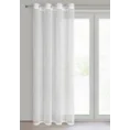 Firana MIRELLA o strukturze siateczki nie wymagająca prasowania - 140 x 250 cm - biały 2