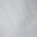 Bieżnik SUZANA zdobiony błyszczącym wzorem marmurku, PLAMOODPORNY - 40 x 140 cm - biały 4