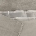 Zasłona DORA z gładkiej i miękkiej w dotyku tkaniny o welurowej strukturze - 360 x 240 cm - beżowy 9
