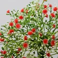 GIPSÓWKA bukiet mały, kwiat sztuczny dekoracyjny - dł. 30 cm dł. bukiet 17 cm - czerwony 2