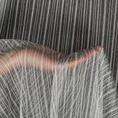 Firana NOELIA z tkaniny w prążki przeplatane błyszczącą nicią - 140 x 250 cm - srebrny 7