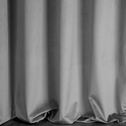 DESIGN 91 Zasłona ROSA z jednokolorowego miękkiego welwetu DESIGN 91 Zasłona ROSA z jednokolorowego miękkiego welwetu - 140 x 270 cm