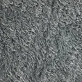 Narzuta ORIANA o strukturze puszystego futra z polarowym spodem - 170 x 210 cm - stalowy 5