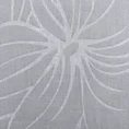 Zasłona  LUIZA w stylu eko  z kwiatowym nadrukiem - 140 x 250 cm - stalowy 6