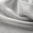Firana ANGELA z efektem deszczyku półprzezroczysta, matowa - 140 x 250 cm - szary 6