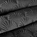 EUROFIRANY PREMIUM narzuta  z miękkiego welwetu pikowana metodą tradycyjnego szycia wzór art deco - 170 x 210 cm - czarny 3
