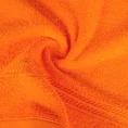 Ręcznik LORI z żakardową błyszczącą bordiurą - 70 x 140 cm - pomarańczowy 5