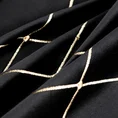 PIERRE CARDIN Zasłona MARGO z francuskiego welwetu zdobiona haftem w romby - 140 x 250 cm - czarny 10