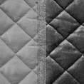 EUROFIRANY PREMIUM narzuta welwetowa KRISTIN zdobiona błyszczącą pasmanterią pikowana metodą tradycyjnego szycia - 220 x 240 cm - srebrny 4