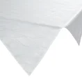 Obrus SUZANA zdobiony błyszczącym wzorem marmurku, PLAMOODPORNY - 85 x 85 cm - biały 3